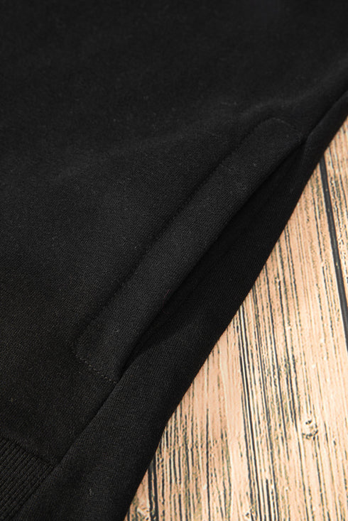 Drop Shoulder Relaxed Fit Crew Neck Sweatshirt