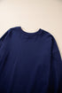 Drop Shoulder Relaxed Fit Crew Neck Sweatshirt