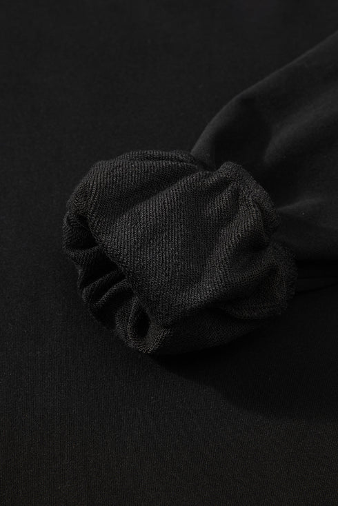 Drop Shoulder Relaxed Fit Crew Neck Sweatshirt