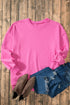 Drop Shoulder Relaxed Fit Crew Neck Sweatshirt