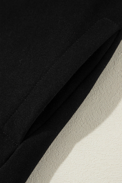 Drop Shoulder Relaxed Fit Crew Neck Sweatshirt