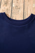 Drop Shoulder Relaxed Fit Crew Neck Sweatshirt