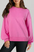 Drop Shoulder Relaxed Fit Crew Neck Sweatshirt