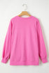 Drop Shoulder Relaxed Fit Crew Neck Sweatshirt
