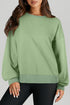 Drop Shoulder Relaxed Fit Crew Neck Sweatshirt