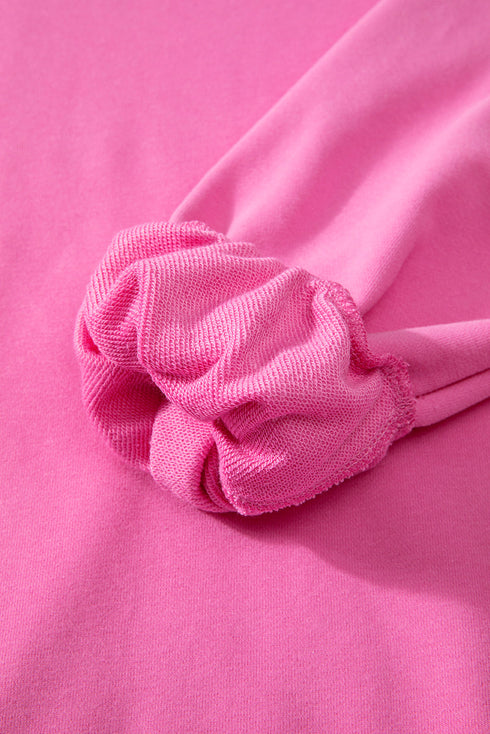 Drop Shoulder Relaxed Fit Crew Neck Sweatshirt