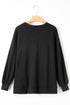 Drop Shoulder Relaxed Fit Crew Neck Sweatshirt