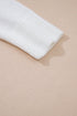 Drop Shoulder Round Neck Long Sleeve Pullover Sweater