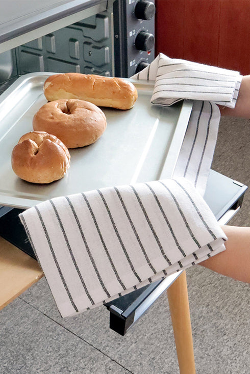 Durable Pure Cotton Graphic Print Kitchen Dish Towel