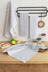 Durable Pure Cotton Graphic Print Kitchen Dish Towel