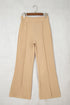 High Waist Full Length Regular Fit Pants
