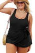 Exclusive Casual Square Neck Knotted One Piece Swimwear