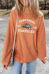 Corded Ribbed Farm Fresh Pumpkins Graphic Pullover Sweatshirt