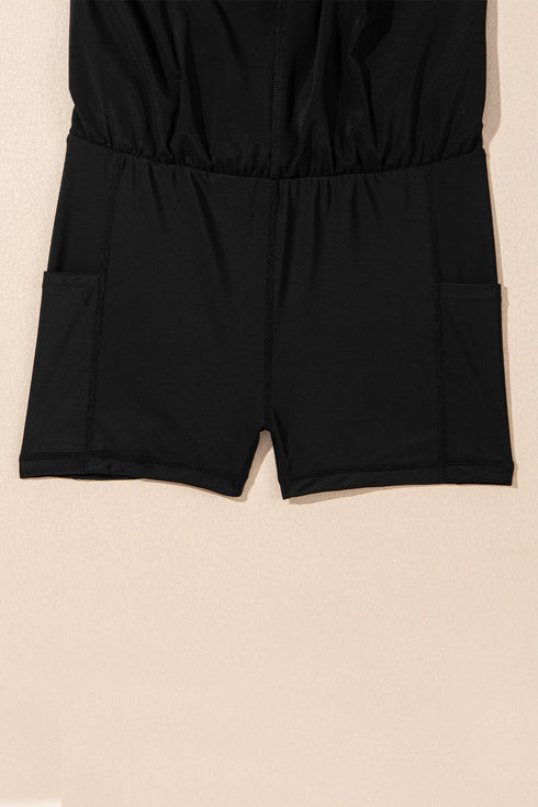 Double Layer Performance Running Shorts With Pocket