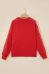 Stand Neck Long Sleeve Regular Fit Sweatshirt