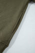 Textured Round Neck Drop Shoulder Pullover Sweatshirt