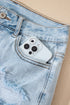 Edgy Vibe High Rise Distressed Raw Hem Denim Shorts