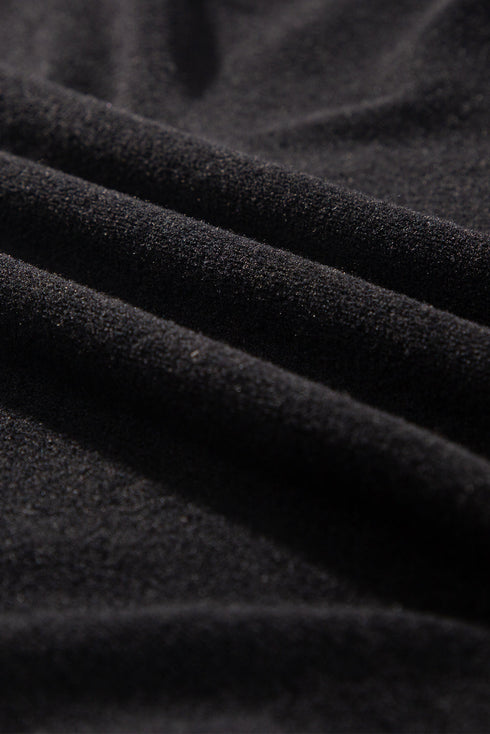 Elegant High Neck Sleeveless Vest Cargo Pants Two Piece Set