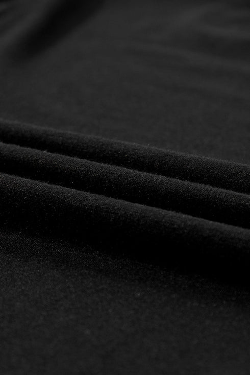 Casual Solid T Shirt Wide Leg Pant Set