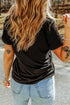Polyester Rodeo 8 Seconds Western Graphic Tee