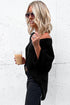 Effortless Chic Textured Knit Drop Shoulder Summer Sweater Top
