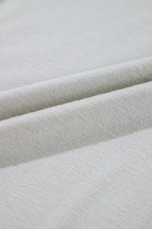 Effortless Comfort Three Piece Crop Top Shorts And Button Down Shacket Set