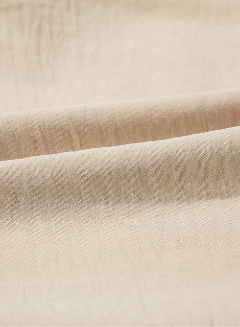 Effortless Style Tie Front Cuffed Sleeve Textured Knit Top