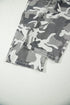 Elastane Camo Pattern Cotton Denim Shift Jeans
