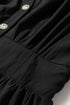 Elastic Cinched High Waist Long Sleeve Shirt Mini Dress