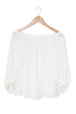Elastic Neck Off Shoulder Top