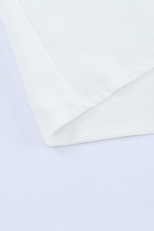 Elastic Neck Off Shoulder Top