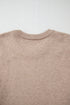 Elegant Beaded Drop Shoulder Plus Size Sweater
