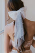 Elegant Beaded Gauze Bowknot Mesh Veil Hair Clip