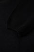 Elegant Bow Detail Backless Bubble Sleeve Knit Sweater