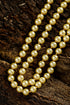 Elegant Faux Pearl Beaded Layered Statement Necklace