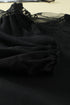 Elegant Lace Mock Neck Long Sleeve Scalloped Blouse