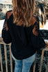 Elegant Lace Mock Neck Long Sleeve Scalloped Blouse