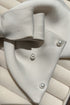 Elegant Pearl Embellished Tiered Satin Bow Hair Clip