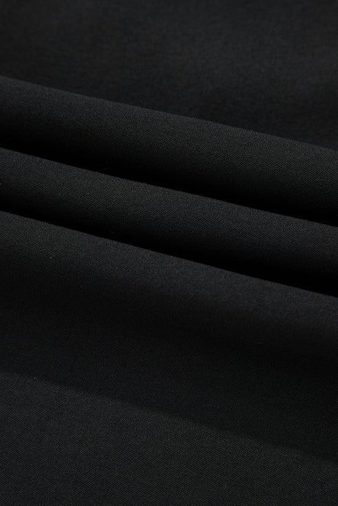 Elegant Pinched Detail V Neck Adjustable Shoulder Tie Relaxed Fit Tank