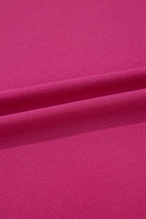 Elegant Ruffle Short Sleeve Round Neck Southern Charm Blouse Top