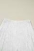 Elegant Sheer Floral Lace Flowy Maxi Skirt