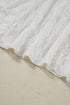 Elegant Sheer Floral Lace Flowy Maxi Skirt