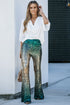 Elegant Shimmering Sequin Embellished Statement Pants