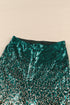 Elegant Shimmering Sequin Embellished Statement Pants