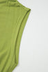 Elegant Solid V Neck Cap Sleeve Elastic Waist Maxi Dress