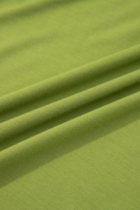 Elegant Solid V Neck Cap Sleeve Elastic Waist Maxi Dress