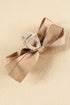 Elegant Viscose Fabric Bow Large Hair Claw Clip