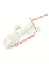 Elegant Viscose Fabric Bow Large Hair Claw Clip