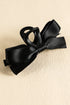 Elegant Viscose Fabric Bow Large Hair Claw Clip
