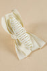 Elegant Viscose Fabric Bow Large Hair Claw Clip